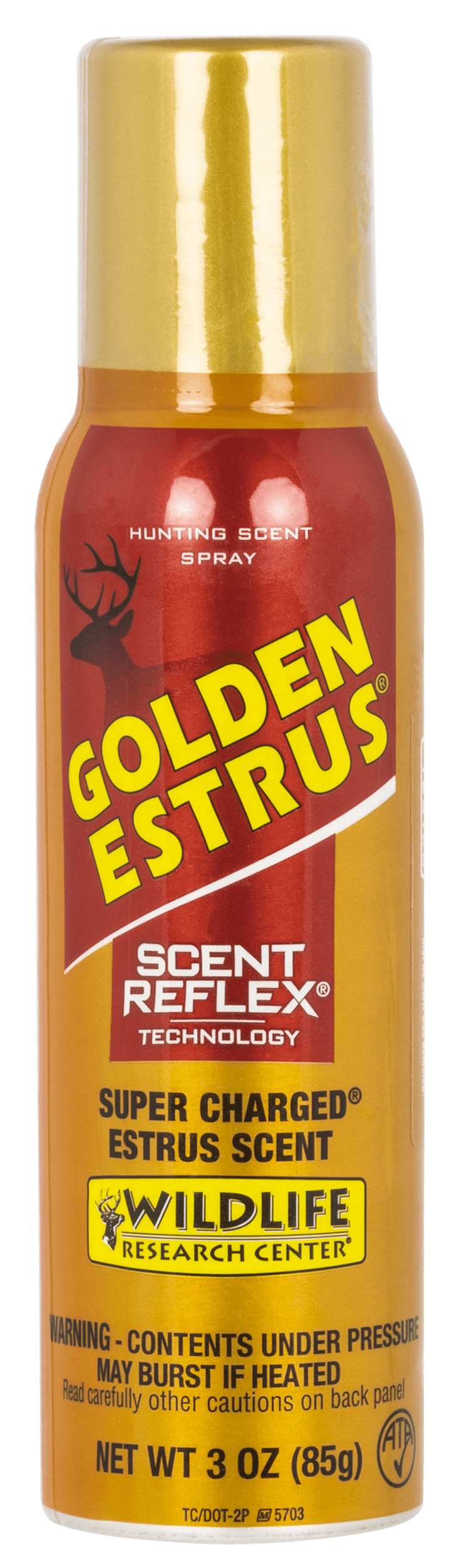 Wildlife Research Wildlife Research Golden Estrus Spray Can 3 Oz. Scent Elimination and Lures