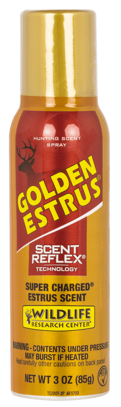 Wildlife Research Wildlife Research Golden Estrus Spray Can 3 Oz. Scent Elimination and Lures