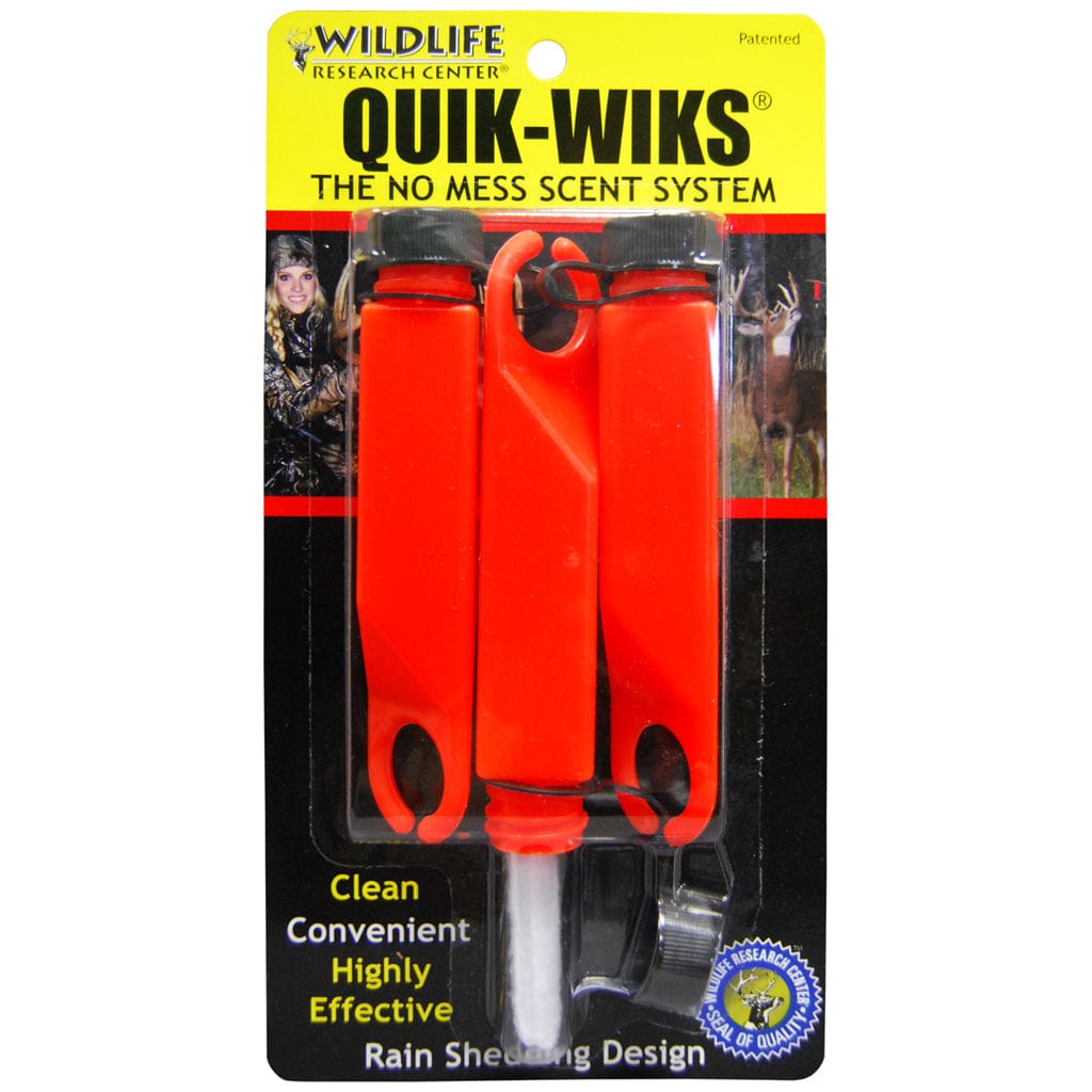 Wildlife Research Wildlife Research Quik-wiks 3 Pk. Scent Elimination and Lures