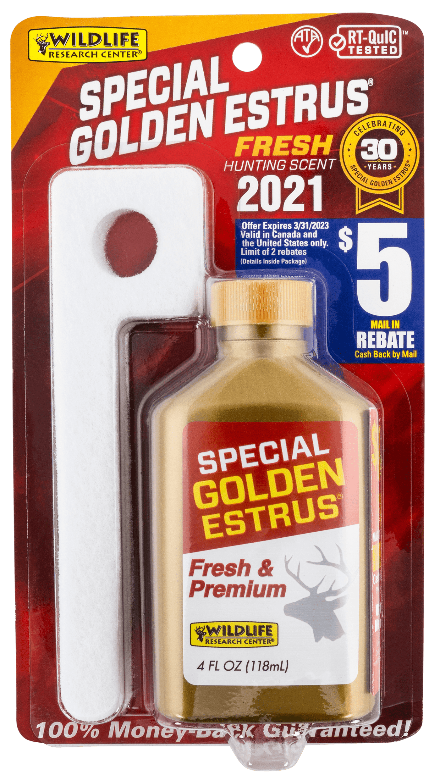 Wildlife Research Wildlife Research Special Golden Estrus 4 Oz. Scent Elimination and Lures