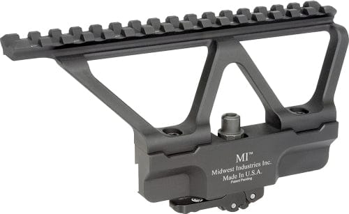 Midwest Industries Mi Ak G2 Side Rail Scope Mount - Rail Top For Ak-47 Scope Mounts And Rings