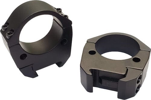 Talley Manufacturing Talley Rings High 1" Modern - Sporting Rifle Black 1" high Scope Mounts And Rings