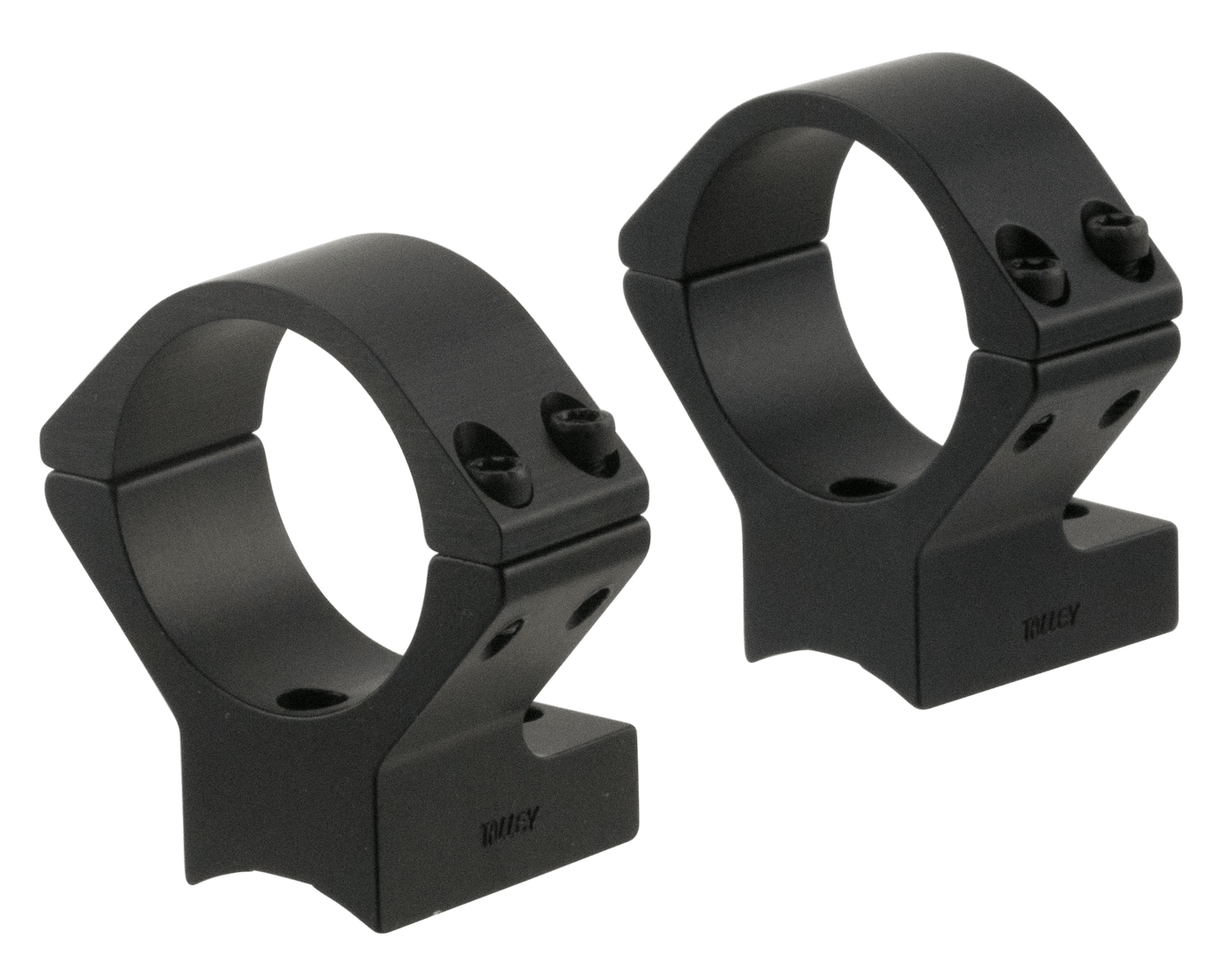 Talley Manufacturing Talley Rings Low 30mm Savage - /ruger American Blk Anodized Scope Mounts And Rings