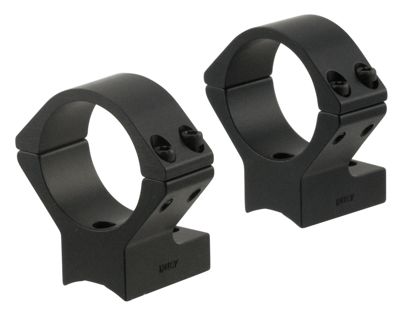 Talley Manufacturing Talley Rings Med 30mm Savage - /ruger American Blk Anodized Scope Mounts And Rings