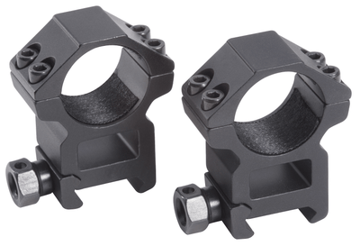 Traditions Traditions Rings Tactical 1" - 4 Screw High Matte Black Scope Mounts And Rings