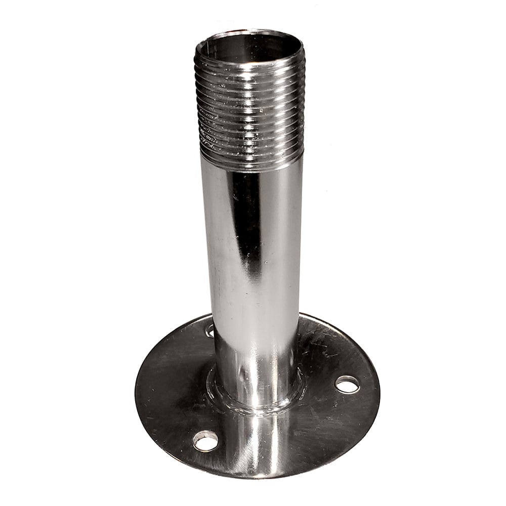 Sea-Dog Sea-Dog Fixed Antenna Base 4-1/4" Size w/1"-14 Thread Formed 304 Stainless Steel Communication