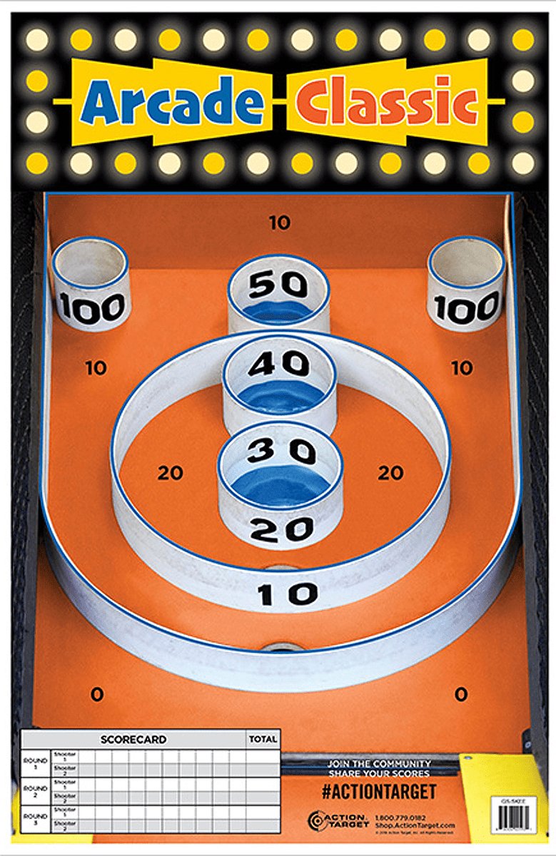 ACTION TARGET INC Action Target Inc Action, Action Gsskee100        Skee Ball           100 Bx Shooting