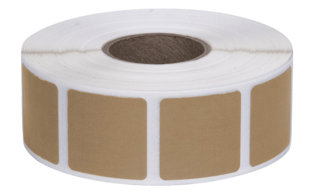 ACTION TARGET INC Action Target Inc Square Target Pasters, Action Past/br   Pastersbrown 1000 7/8 Sq Per Roll Shooting