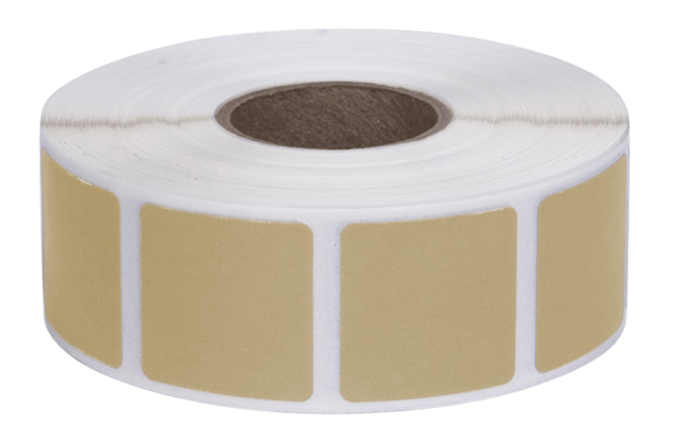 ACTION TARGET INC Action Target Inc Square Target Pasters, Action Past/buff Pastersbuff  1000 7/8 Sq Per Roll Shooting