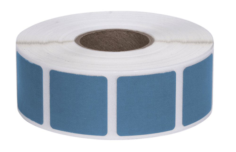 ACTION TARGET INC Action Target Inc Square Target Pasters, Action Past/lbl  Pasterslgt Blu1000 7/8sq Per Roll Shooting