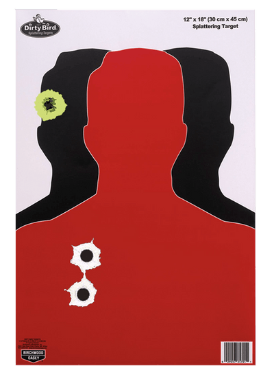 Birchwood Casey Birchwood Casey Dirty Bird Hostage 12x18 Target 8PK Shooting