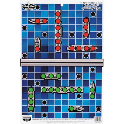 Birchwood Casey Birchwood Casey PREGAME Battle at Sea 12x18 Target 8PK Shooting