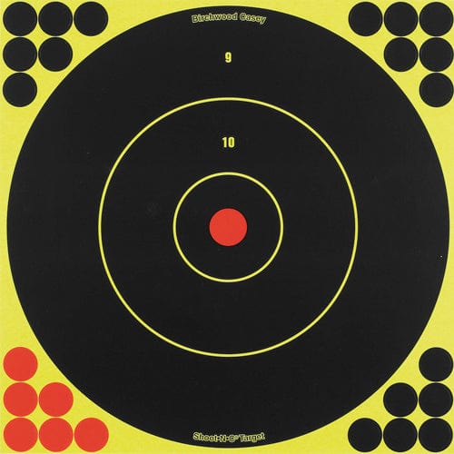 Birchwood Casey Birchwood Casey Shoot-N-C 12in Bulls-Eye Target - 12 Targets Shooting