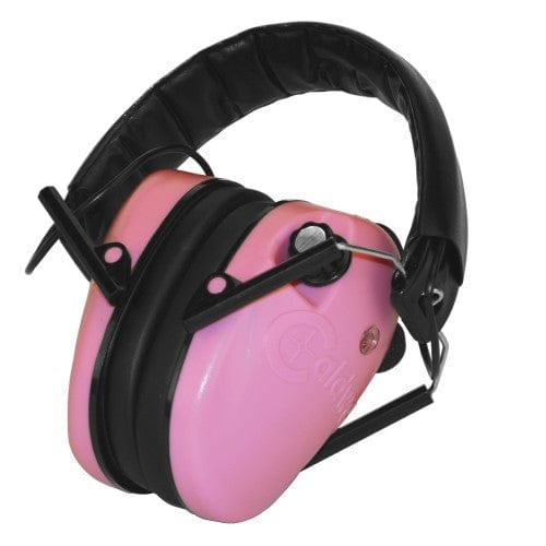 Caldwell Caldwell E-Max Low Profile Electric Hearing Protection Pink Shooting