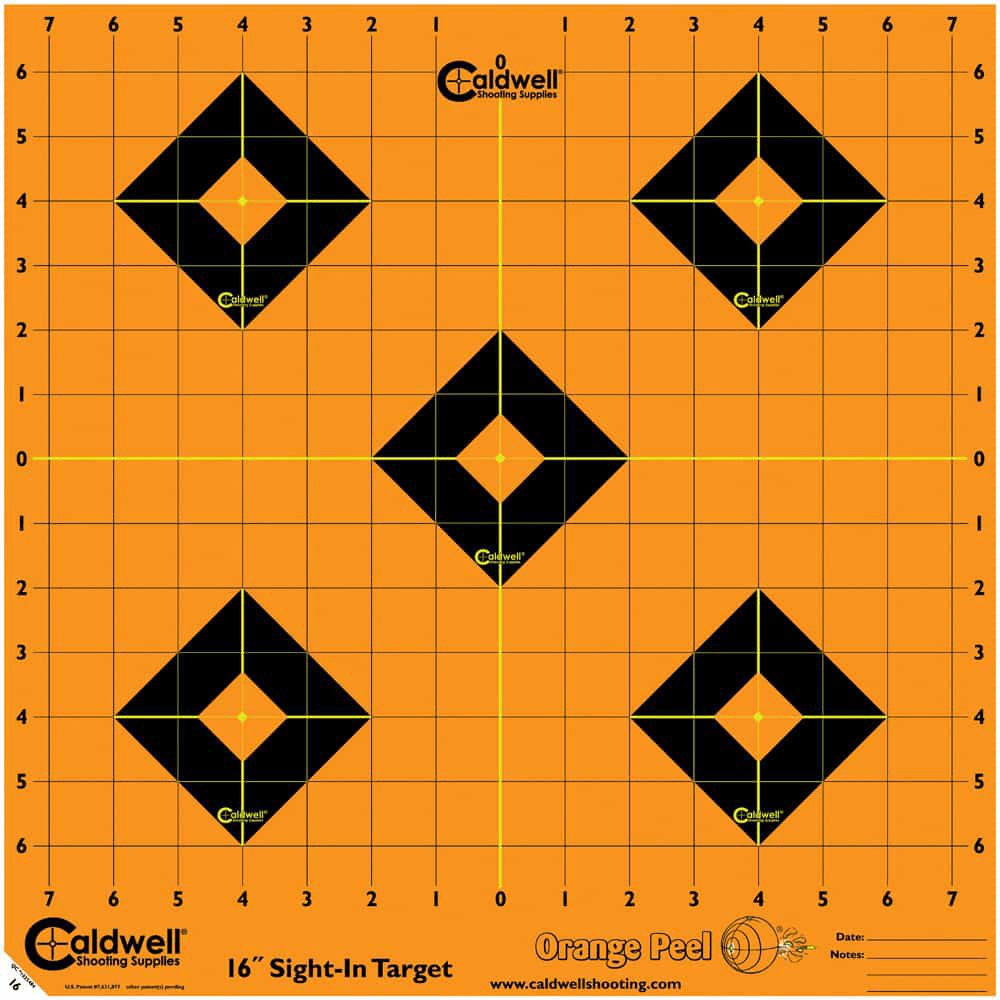 Caldwell Caldwell Orange Peel, Cald 495253  16in Op Sight-in Trgt 5pk Shooting