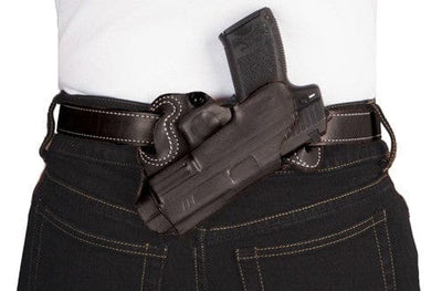 DeSantis DeSantis S.O.B. Holster 1911 3-5in RH-Black Shooting