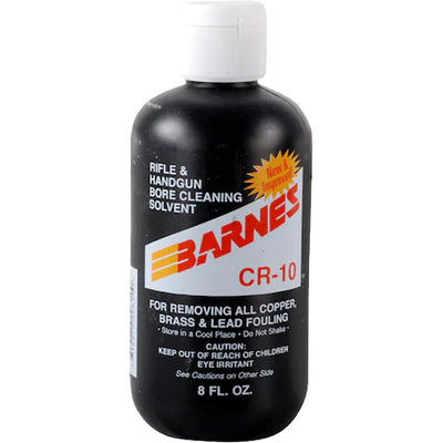 Barnes Barnes Cr-10 Bore Cleaner 8 Oz. Bottle Shooting Gear and Acc