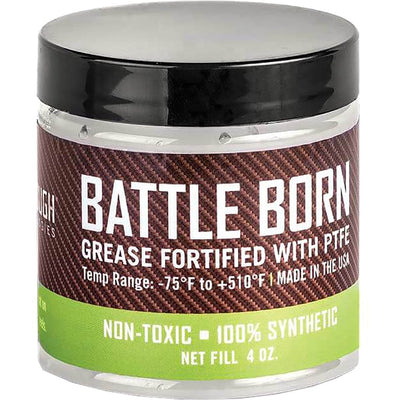 Breakthrough Breakthrough Battle Born Grease Fortified W/ Ptfe 4 Oz. Jar Shooting Gear and Acc