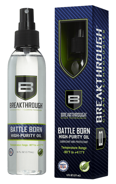 Breakthrough Breakthrough Battle Born High-purity Oil 6 Oz. Pump Spray Bottle Shooting Gear and Acc