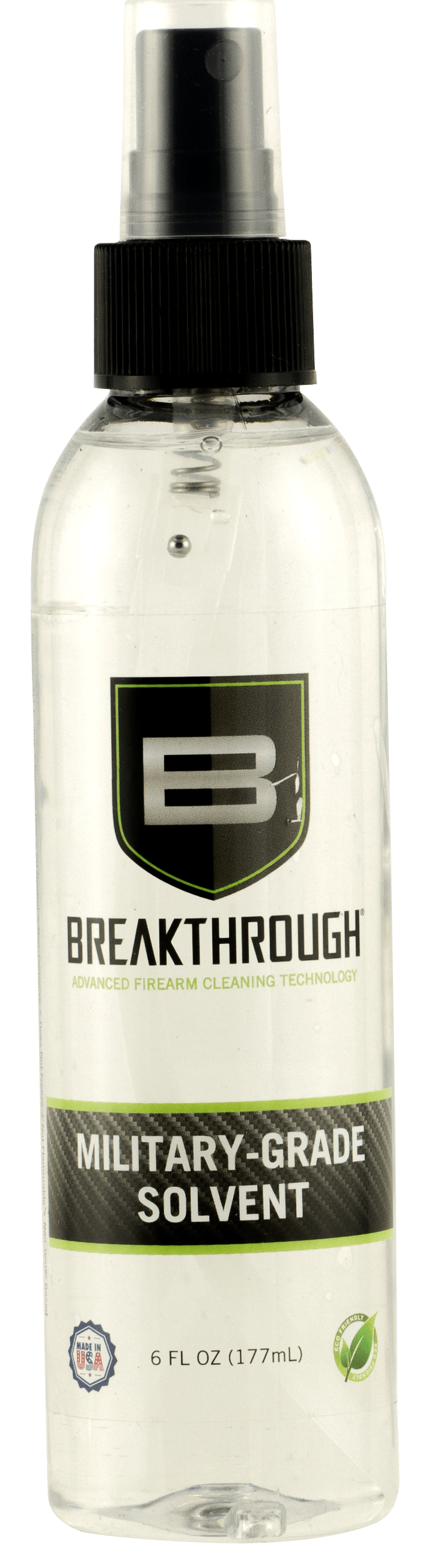 Breakthrough Breakthrough Military Grade Solvent 6 Oz. Pump Spray Bottle Shooting Gear and Acc