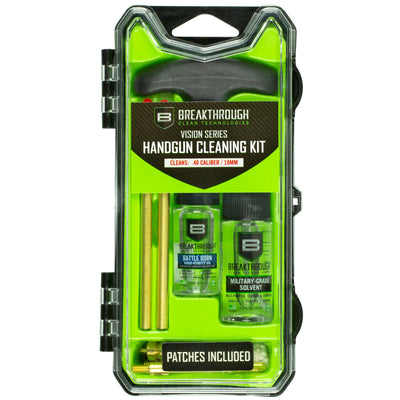 Breakthrough Breakthrough Vision Series Hard Case Cleaning Kit Pistol 22 Cal. .22cal Shooting Gear and Acc