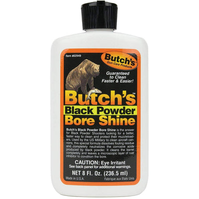 Butch's Butch's Black Powder Bore Shine 8 Oz. Shooting Gear and Acc