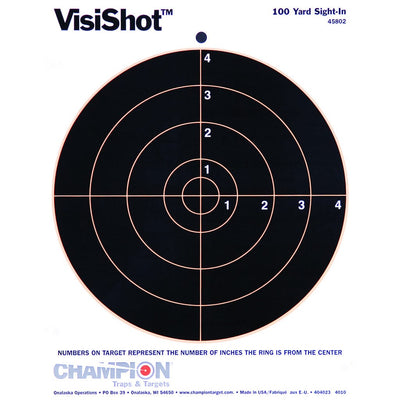 Champion Champion Visishot Circle Target 8 In. 10 Pk Shooting Gear and Acc