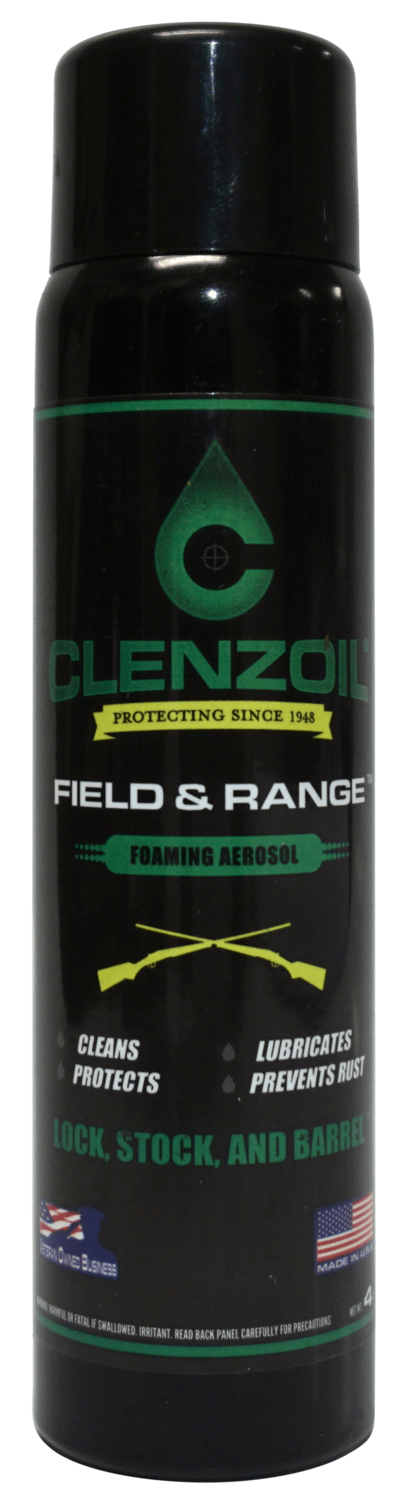 Clenzoil Clenzoil Field & Range Solution Foaming Aerosol 4 Oz. Shooting Gear and Acc