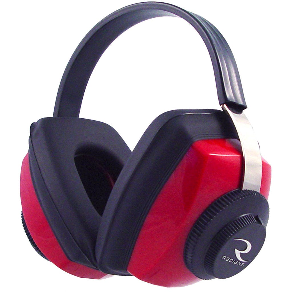Radians Radians Competitor Earmuff Red Shooting Gear and Acc
