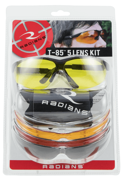 Radians Radians T-85 Shooting Glass Kit 5 Lens Shooting Gear and Acc