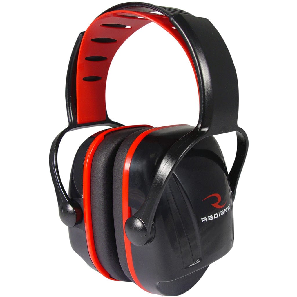 Radians Radians X-caliber Youth Earmuff Black And Red Shooting Gear and Acc