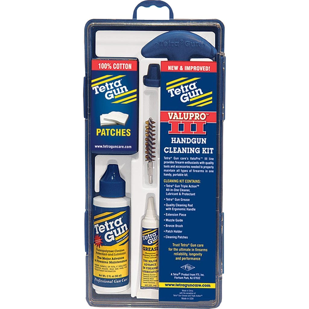 Tetra Gun Tetra Gun Valupro Iii Handgun Cleaning Kit .357/.38 Cal/9 Mm Shooting Gear and Acc