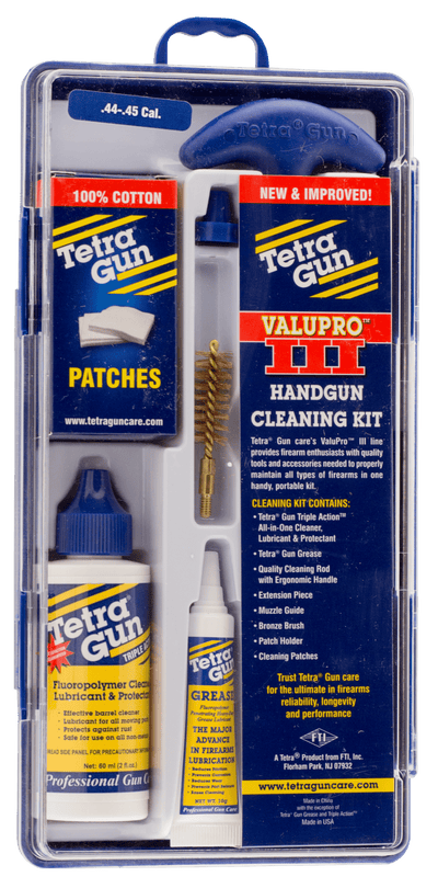 Tetra Gun Tetra Gun Valupro Iii Handgun Cleaning Kit .44-.45 Cal Shooting Gear and Acc