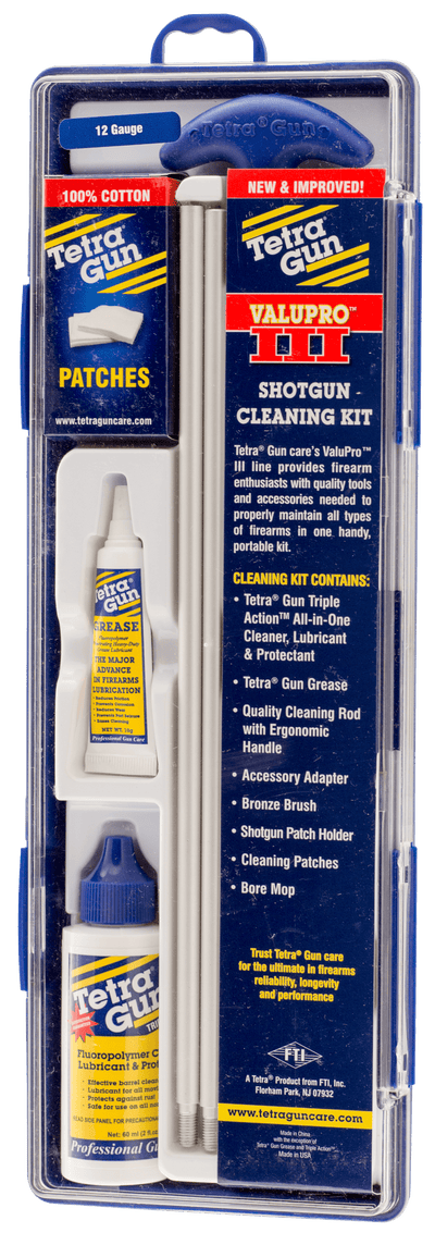 Tetra Gun Tetra Gun Valupro Iii Shotgun Cleaning Kit 12 Gauge Shooting Gear and Acc