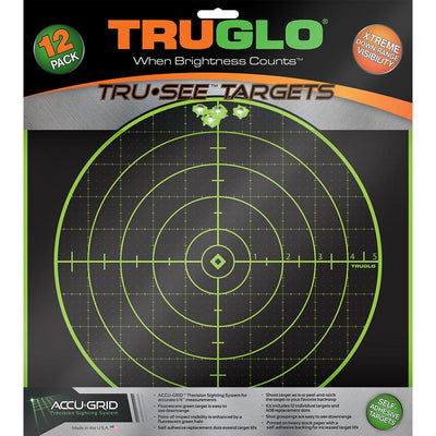 Truglo Truglo Trusee Splatter 100 Yard Target Green 12x12 12 Pk. Shooting Gear and Acc