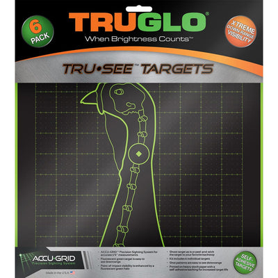 Truglo Truglo Trusee Splatter Turkey Target Green 12x12 6 Pk. Shooting Gear and Acc