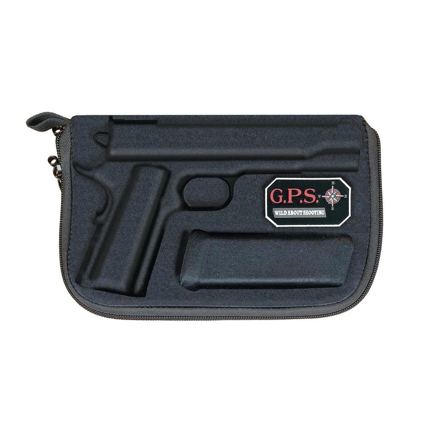 GPS Outdoors GPS Compression Molded Pistol Case - 1911 size Pistols Shooting