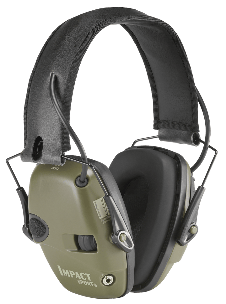 Howard Leight Howard Leight Impact Sport, How R01526  Impact Sport Grn  Elec Muff Shooting
