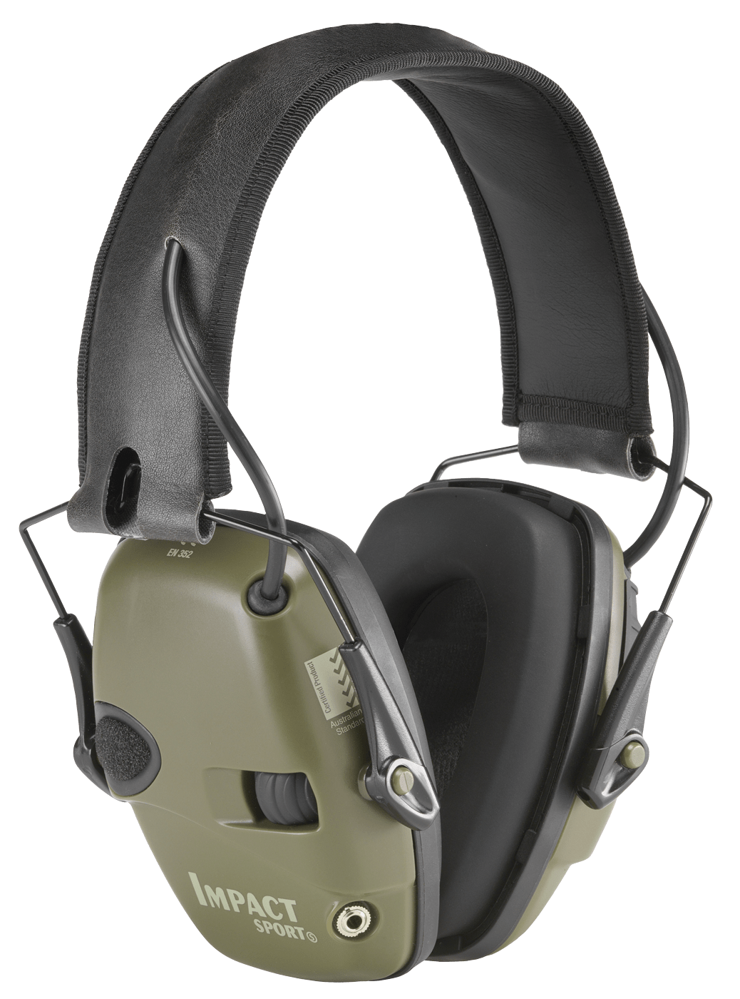 Howard Leight Howard Leight Impact Sport, How R01526  Impact Sport Grn  Elec Muff Shooting