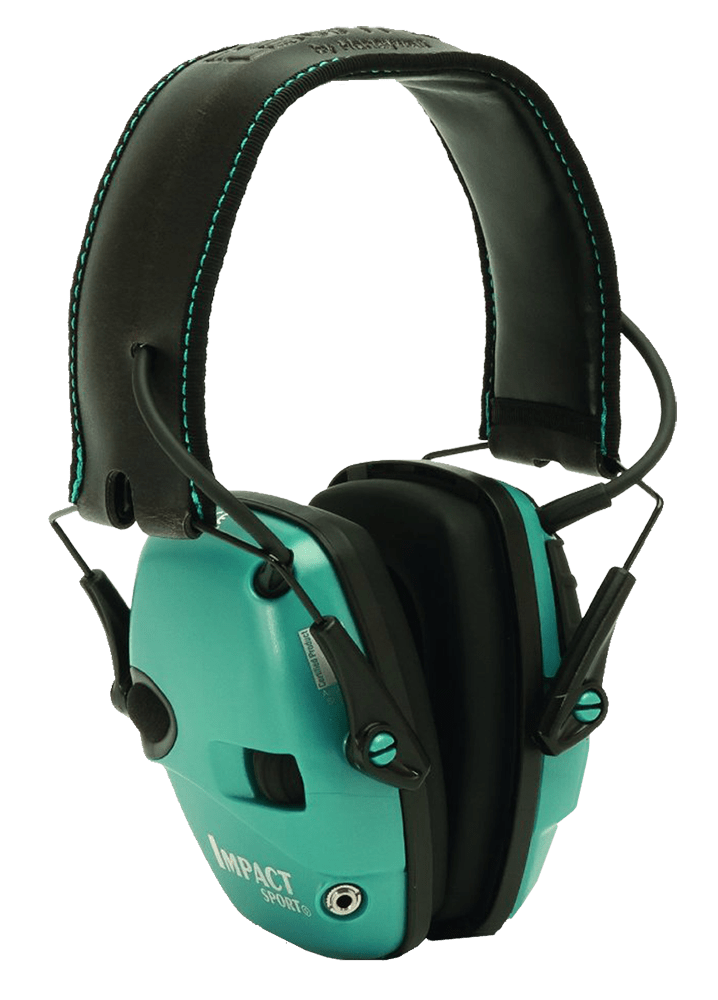 Howard Leight Howard Leight Impact Sport, How R02521  Impact Sport Teal Elec Muff Shooting