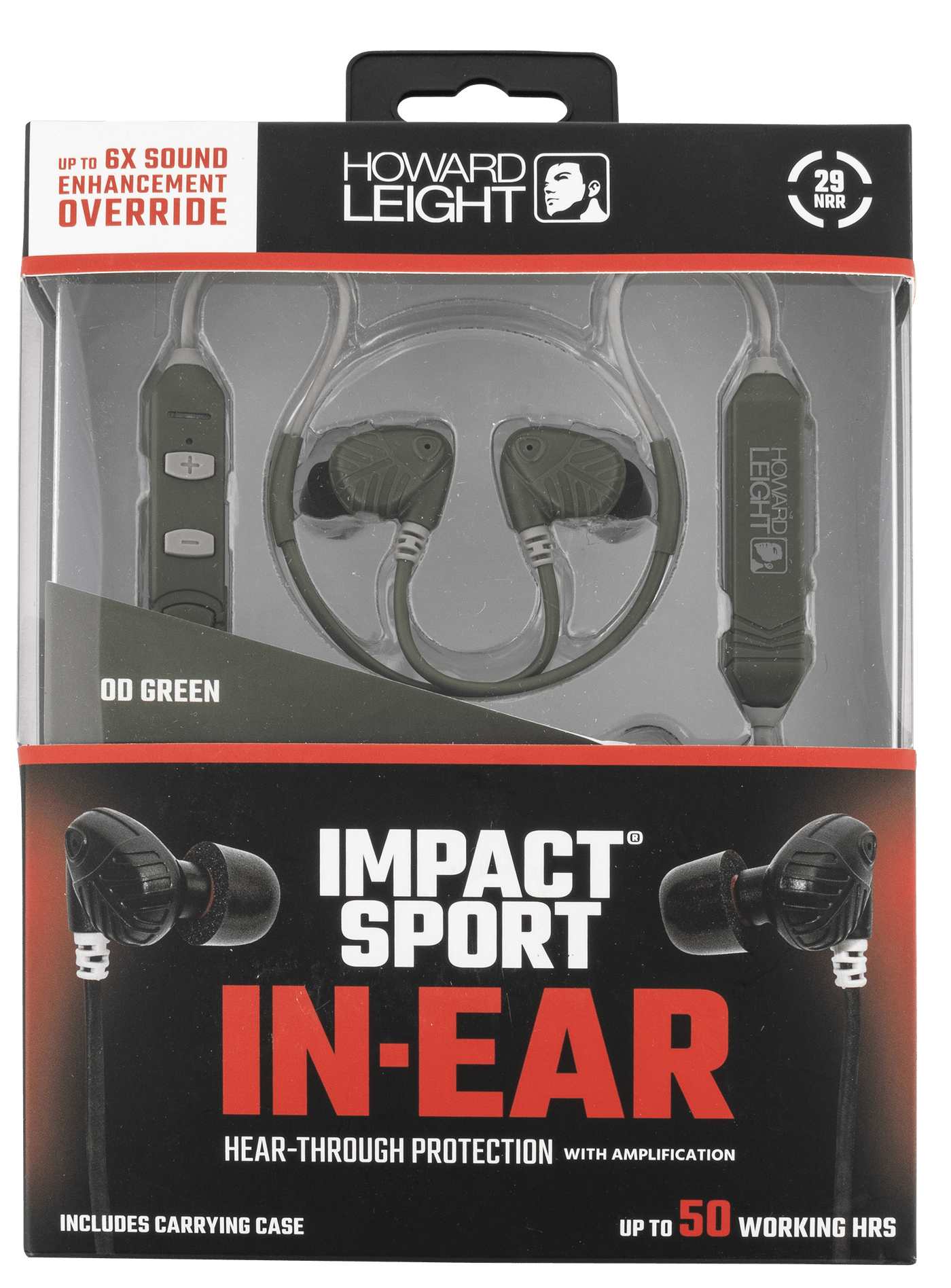 Howard Leight Howard Leight Impact Sport, How R02700  Impact In-ear Passive Hear Thru Tech Shooting