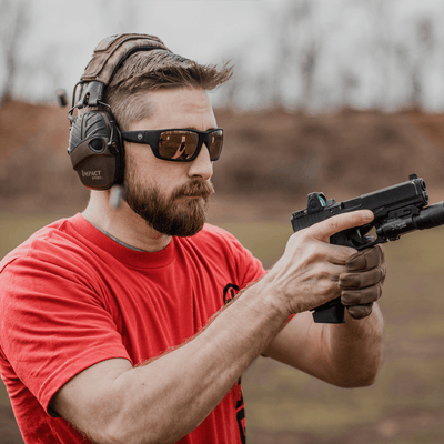 MAGPUL INDUSTRIES CORP Magpul Industries Corp Apex, Magpul Mag1130-1-001-1140 Apex Eyewear Blk/gry/red Magpul Apex Polarized Black Frm Gry/red Shooting
