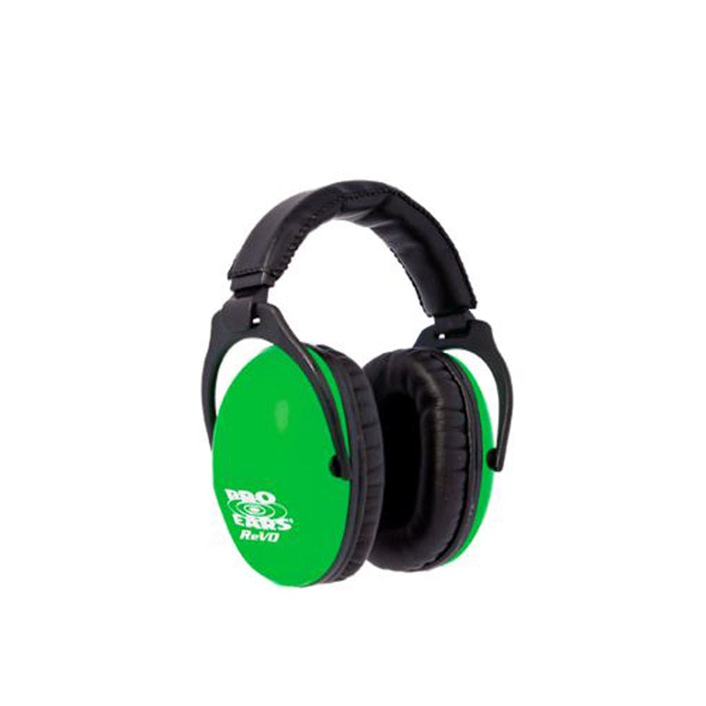Pro Ears Pro Ears Passive Revo Ear Muffs Green Shooting
