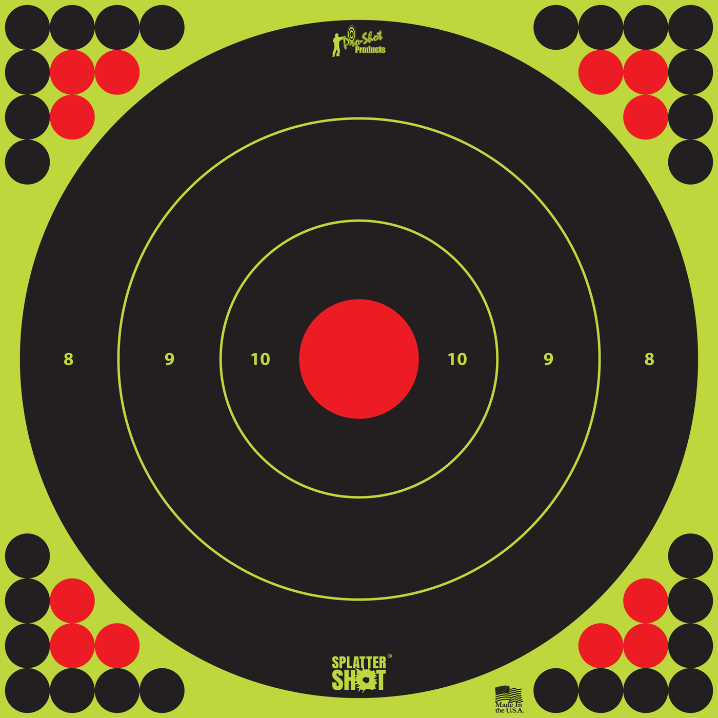 Pro-Shot Pro-shot Splattershot, Proshot Longrange17.25-5pk  17.25" Splt Bullseye Shooting