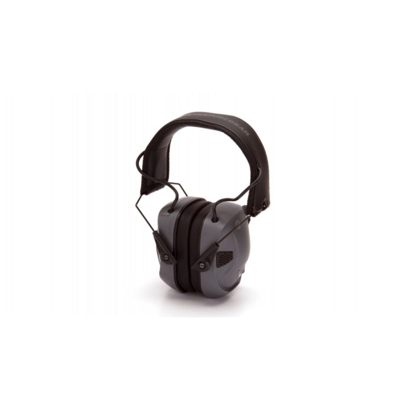 PYRAMEX SAFETY PRODUCTS Pyramex Electronic Earmuff With Blueooth Amp BT 26 Db Gray Shooting