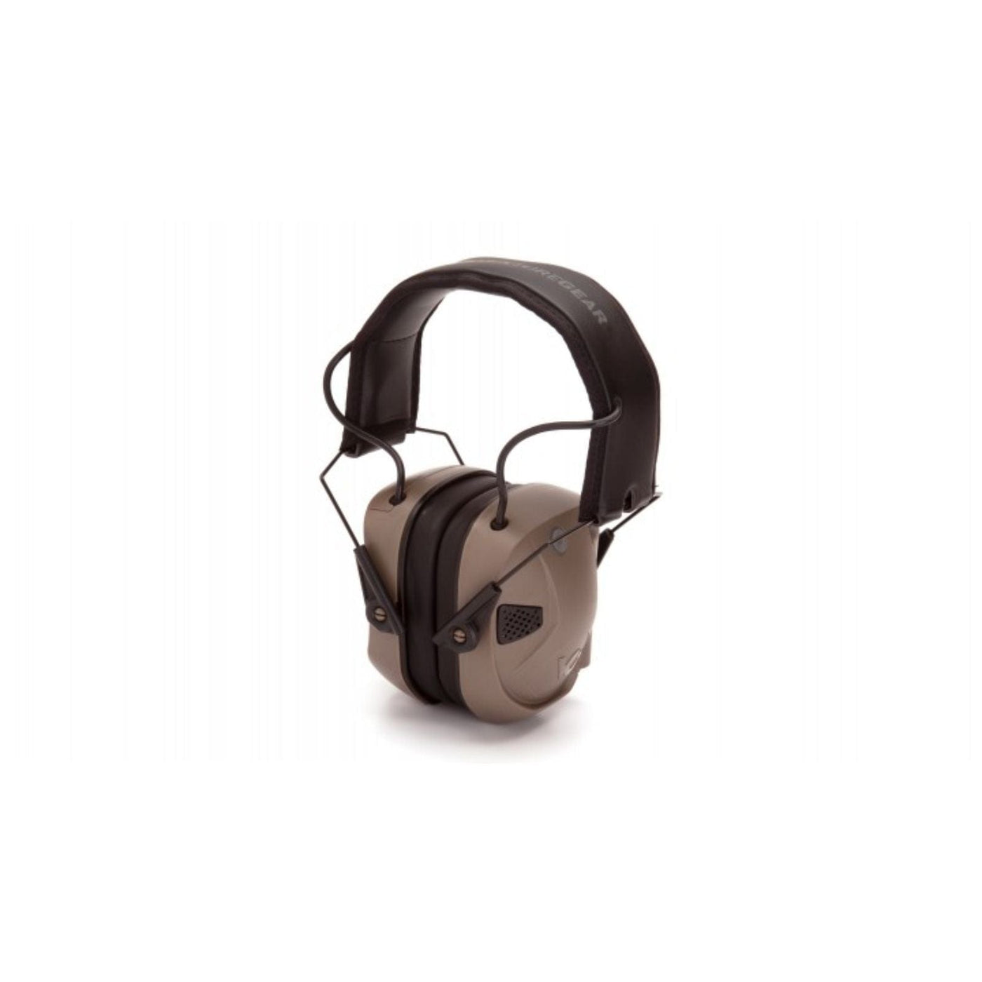 PYRAMEX SAFETY PRODUCTS Pyramex Electronic Earmuff With Blueooth Amp BT 26 Db Tan Shooting