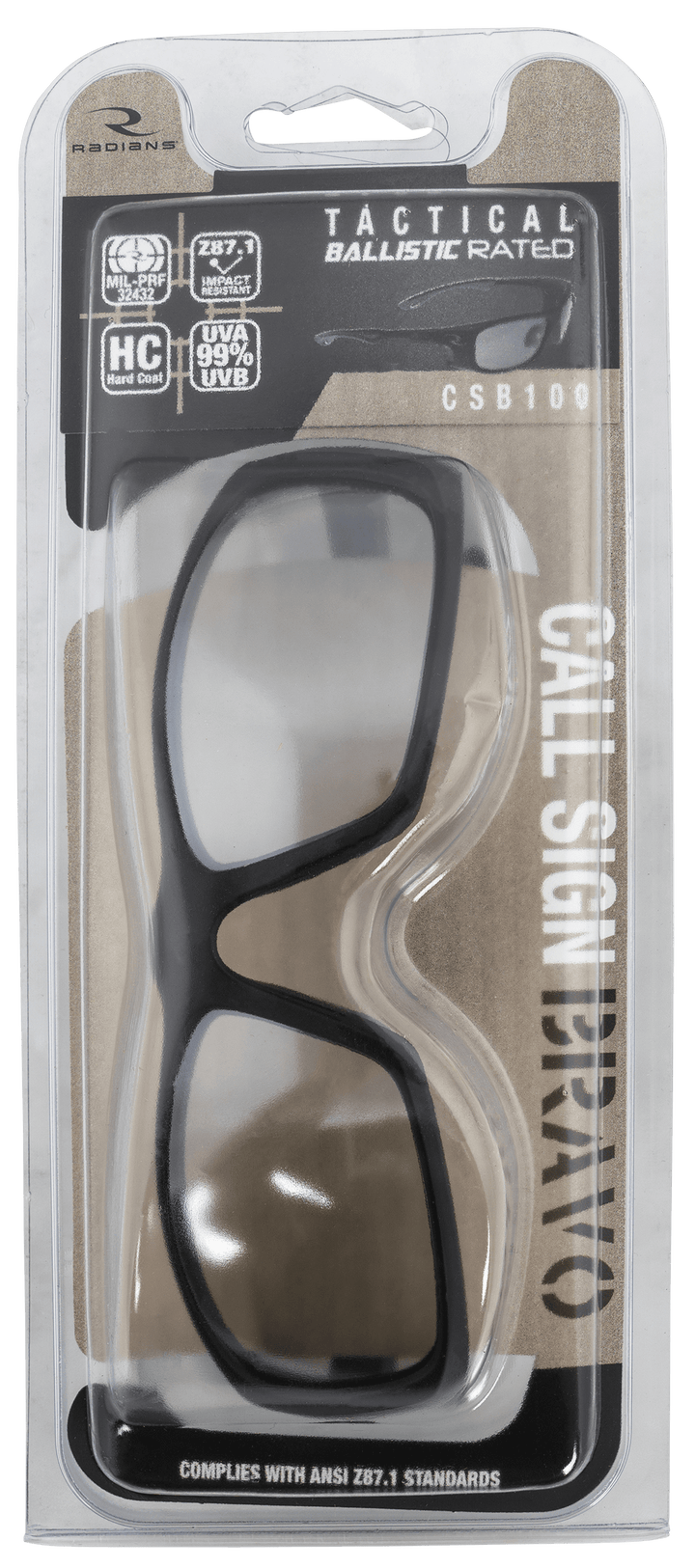 Radians Radians Bravo, Rad Csb100-9cs Bravo Glasses Shooting