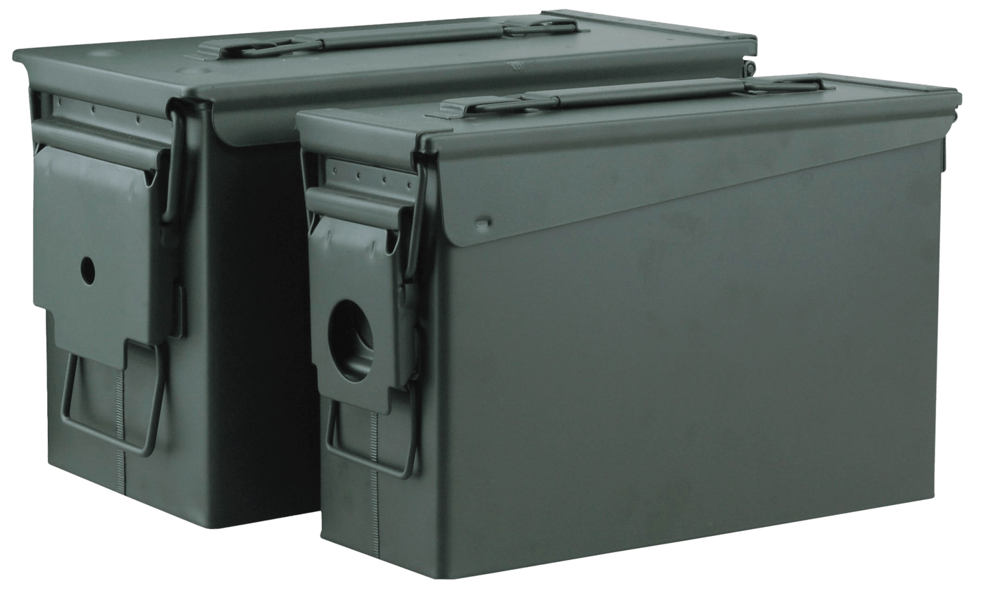 RANGER RUGGED GEAR Ranger Rugged Gear 2-piece Ammo Can, Reliant Rrg-10107     30cal/50cal Metal Combo  Grn Shooting