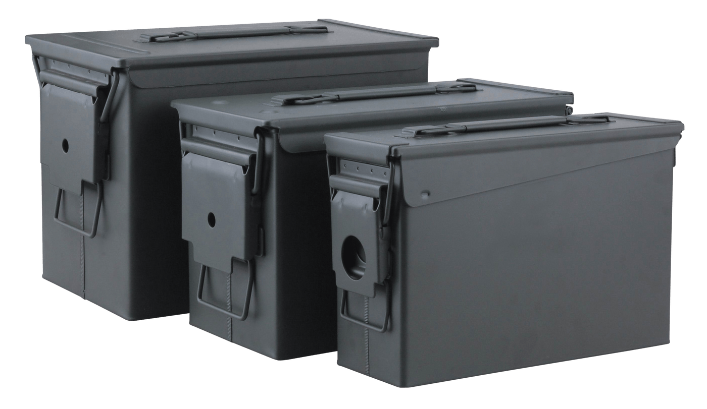 RANGER RUGGED GEAR Ranger Rugged Gear 3-piece Ammo Can, Reliant Rrg-10108       30cal/50cal/50fat Combo Gn Shooting