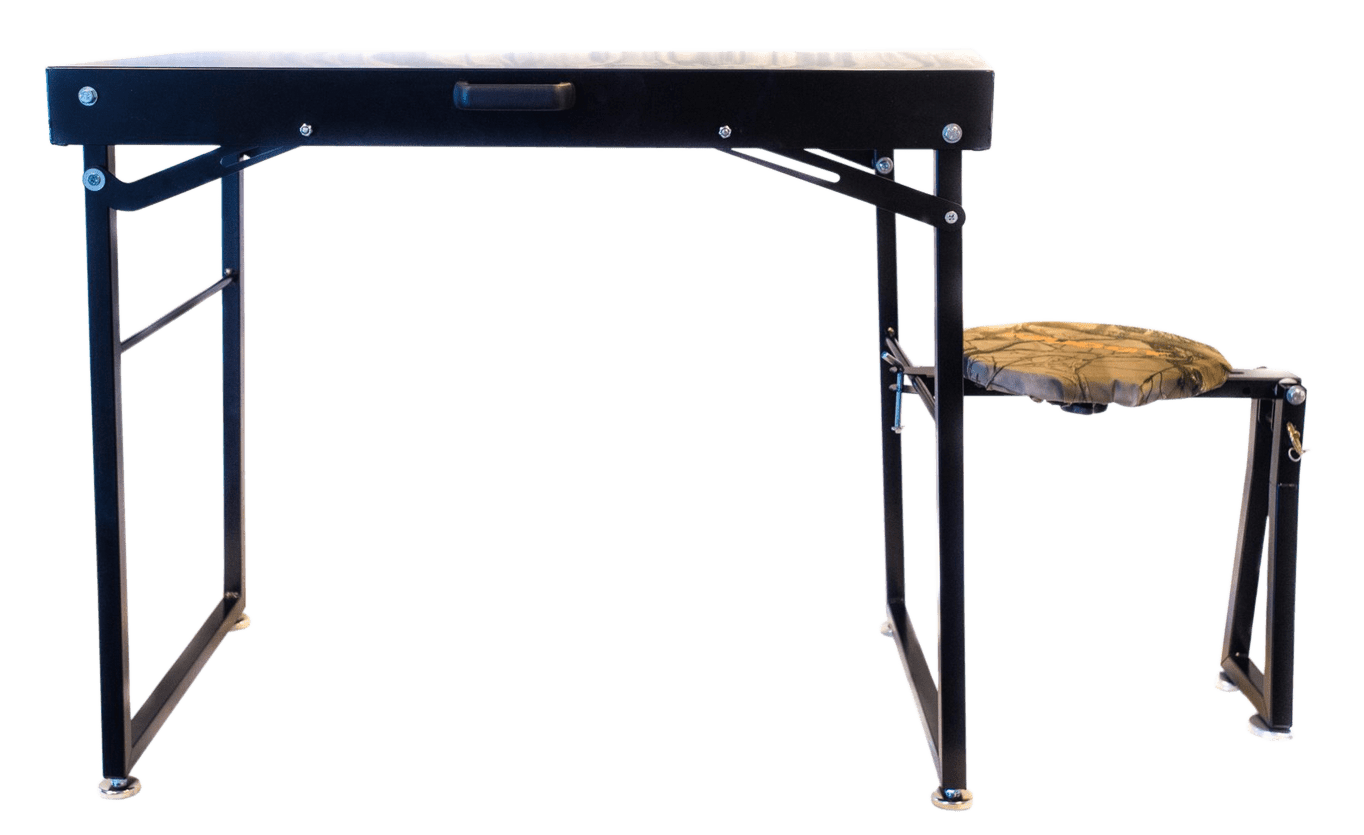 Benchmaster Benchmaster Shooting Table W/ - Seat Shooting Rests